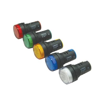 GWEST 22 - K 22M KIRMIZI SİNYAL LAMBASI 220V AC/DC